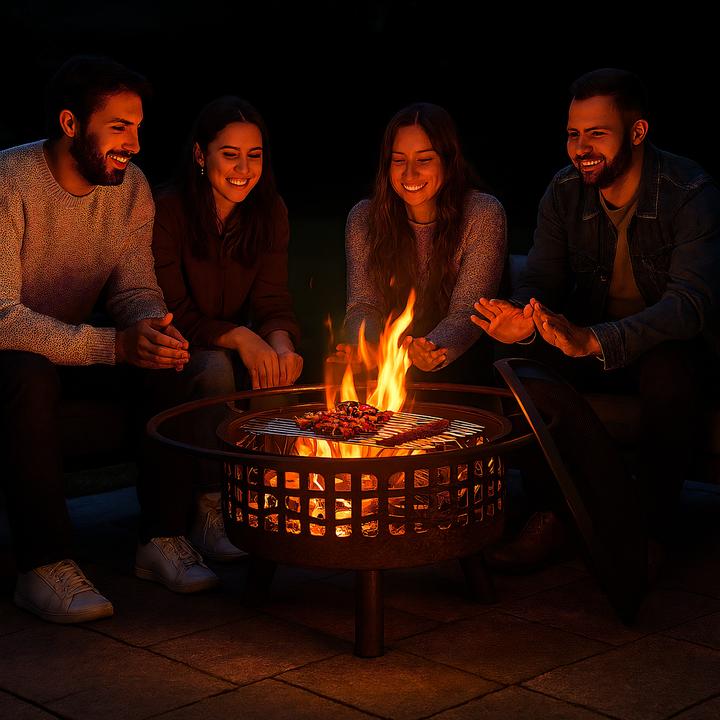 Actual product image Relaxdays Fire bowl (75 cm)