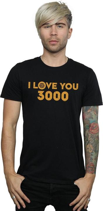 Produktbild Avengers Endgame I Love You 3000 Arc Reactor TShirt (XL)
