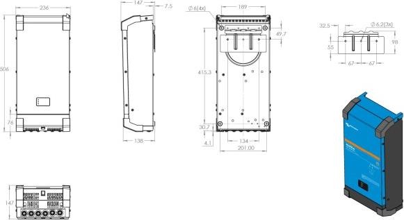 Produktbild Victron Energy MultiPlus 12/2000/80-32