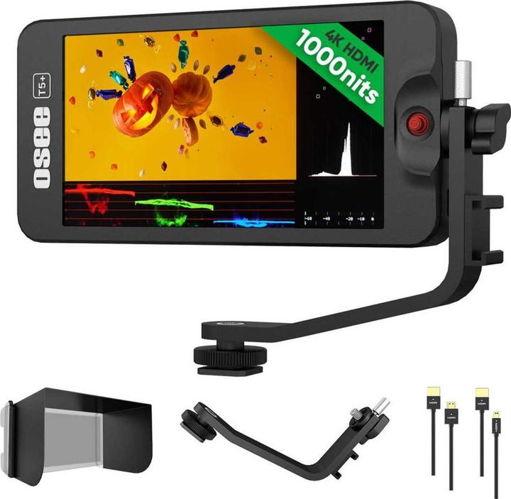 Actual product image Osee Monitor 5.5 inch 4K-HDMI - 1000 Nits (T5-PLUS) (26T5PLUS000000) (5.50", 4K)