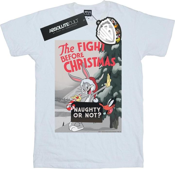 Produktbild Looney Tunes The Fight Before Christmas TShirt (L)