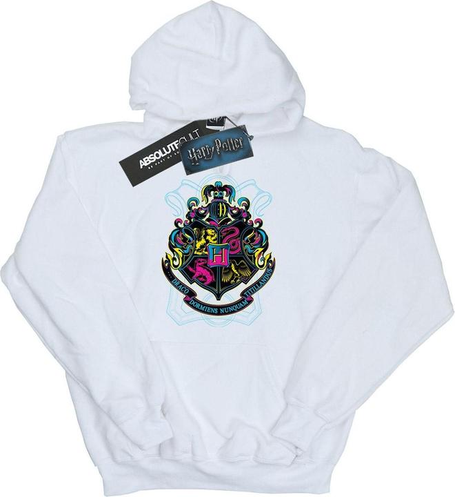 Immagine prodotto Neon Hogwarts Crest Felpa con Cappuccio Uomo (M)