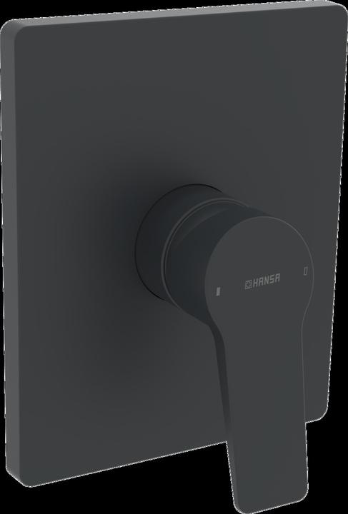 Produktbild Hansa Twist Einhebelmischer Brause-Fertigmontageset, für Bluebox-Grundkörper schwarz matt