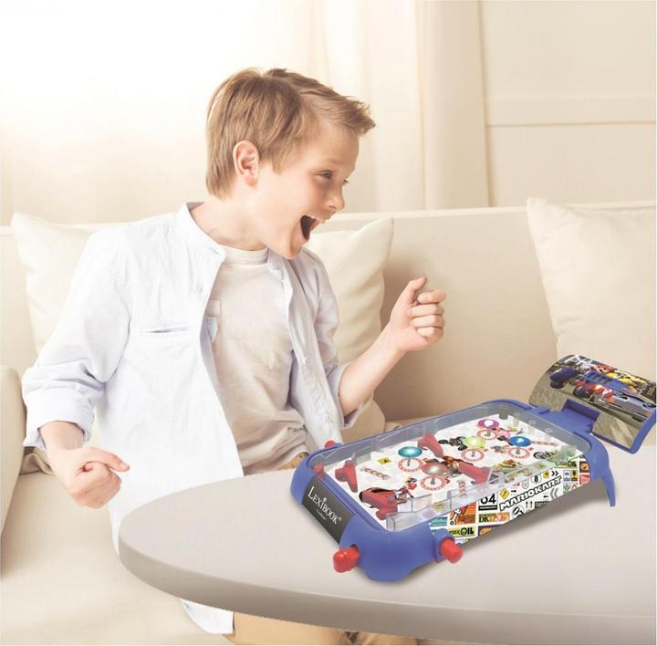 Immagine prodotto Lexibook Flipper elettronico Mario Kart con effetti luminosi e sonori (Tedesco, Francese, Italiano, Inglese)