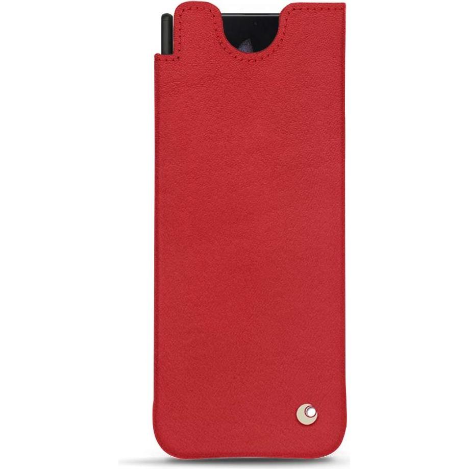 Noreve Lederschutzhülle (Samsung Galaxy Z Fold4), Smartphone Hülle, Rot