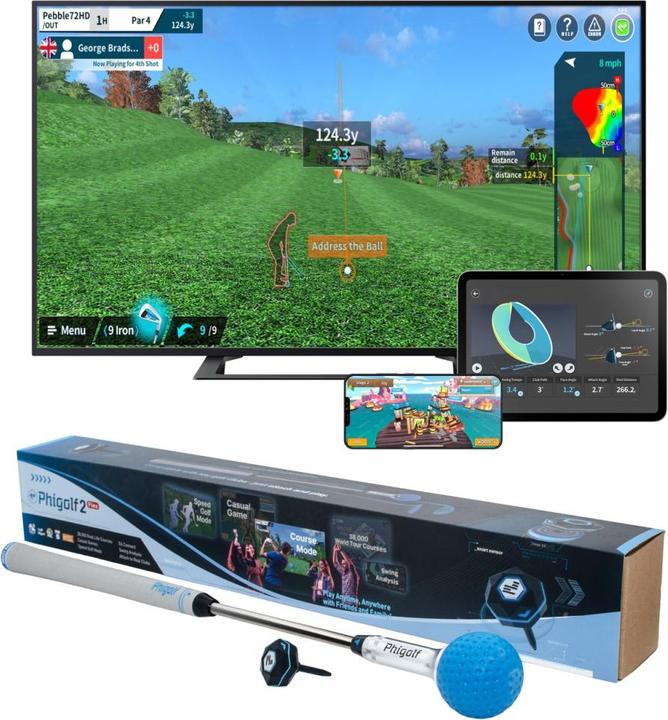 Immagine prodotto Phigolf 2 Flex HOME & MOBILE GOLF SIMULATOR