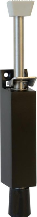 Produktbild Kws Türfeststeller Typ 1046 bis 80 kg, 120 mm Hub, kantig schwarz matt (1 Stück)
