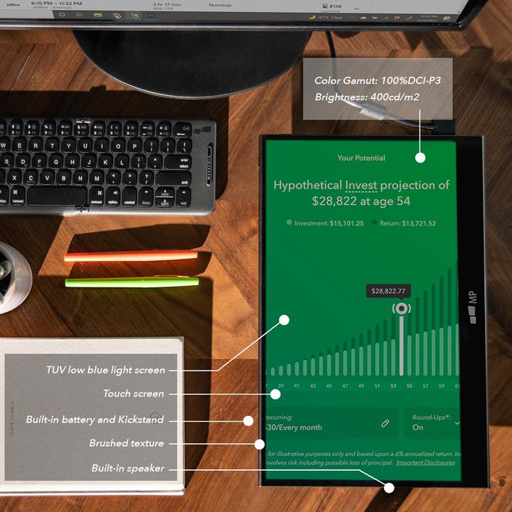 Produktbild Mobile Pixels Glance Pro (1920 x 1080 Pixel, 15.60")