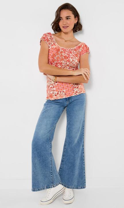 Produktbild Joe Browns Floral Printed Boho Jersey Top (50)