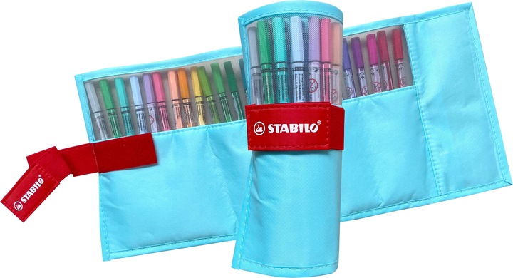 Immagine prodotto STABILO Penna 68 (Blu pastello, 9 x)