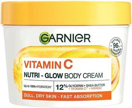Garnier Brightening Body Cream Vitamin C Nutri-Glow Body Cream 380 Ml (Body cream, 380 ml)