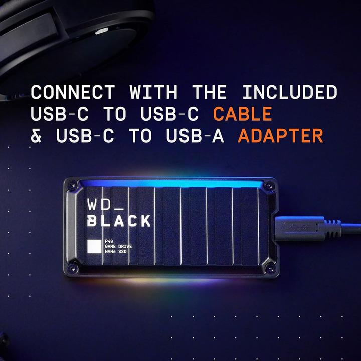 Image du produit WD P40 Game Drive SSD powered by SANDISK (2 To)