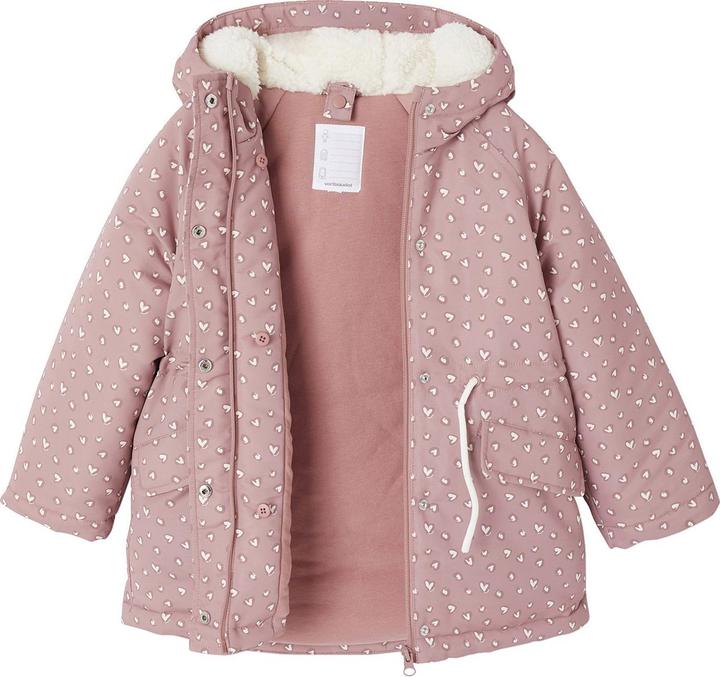 Actual product image Vertbaudet Mädchen 3-in-1-Parka mit Kapuze und Steppweste, Recycling-Wattierung