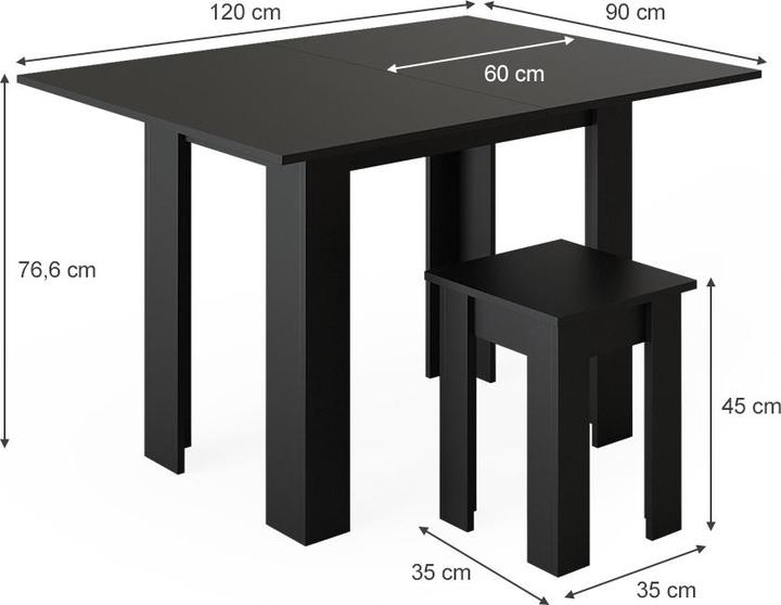 Actual product image Vicco mit Stuhl Roman