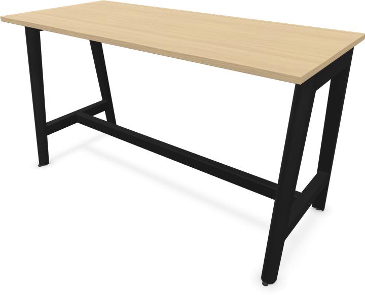 Ash stained black, Oak decor bleached