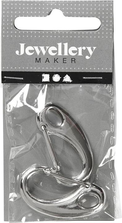 Actual product image Creativ Company Silver-plated key hook, 2 pcs.