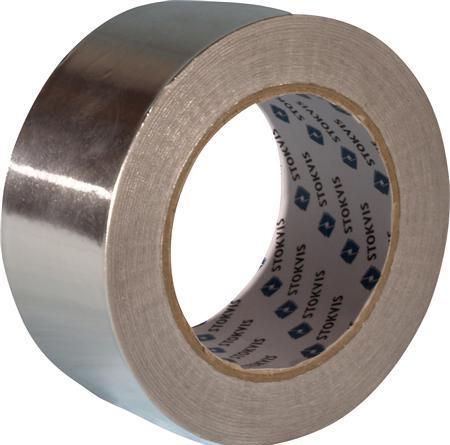 Actual product image Stokvis Tapes STOKVIS aluminium tape with linerWidth: 50mm, Length: 50m