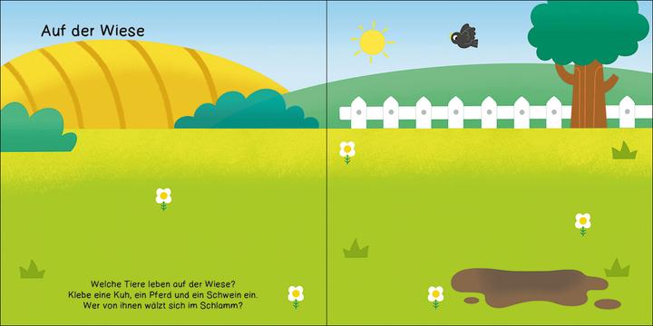 Produktbild Loewe Stickerspass für kleine Hände - Bauernhof