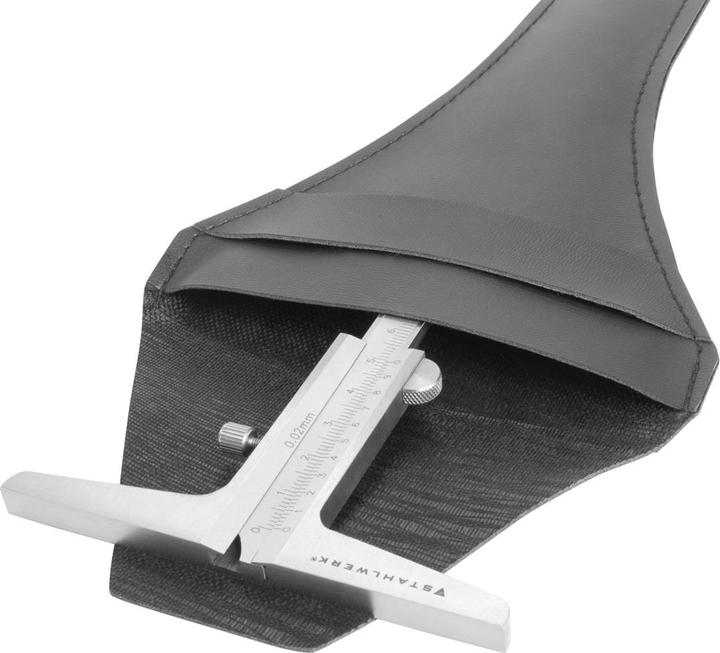 Immagine prodotto Stahlwerk Calibro di profondità 0-200 mm DIN 862 in acciaio inossidabile (20 cm)
