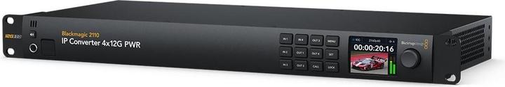 Blackmagic Convertitore IP 2110 4x12G PWR