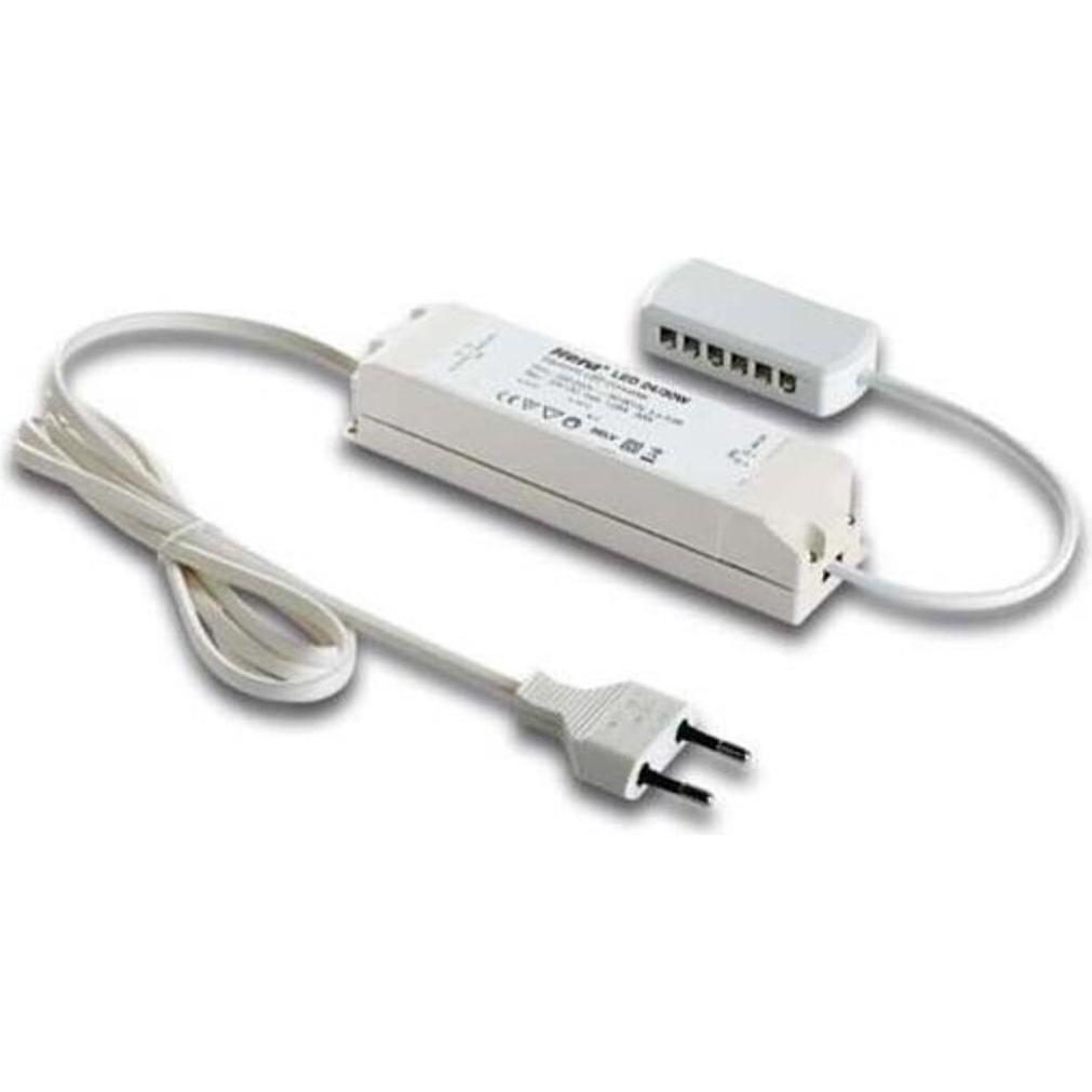 Hera 20604001201 A++ ad A, alimentatore, metallo, 10 W, integrato, grigio, 35 x 35 x 25 cm, Trasformatore