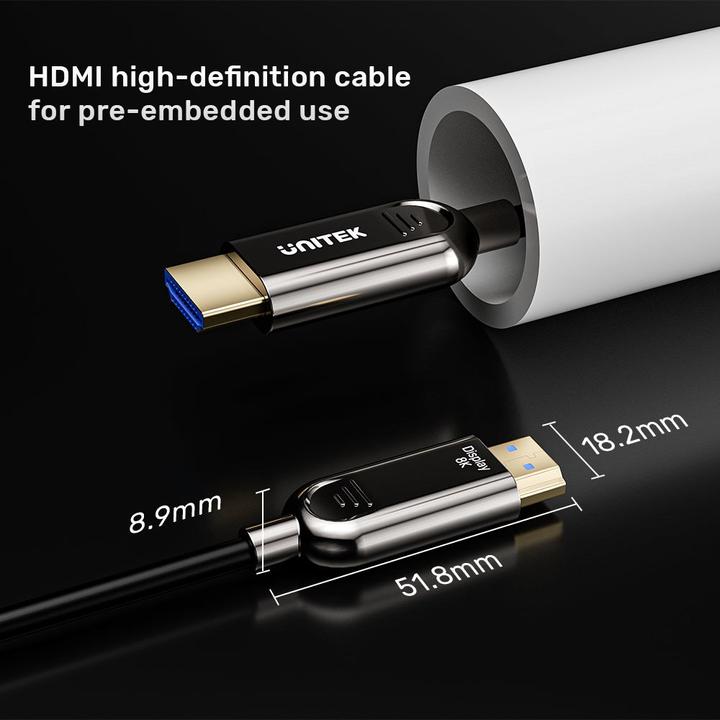 Produktbild Unitek HDMI (Typ A) — HDMI (Typ A) (15 m, HDMI, 2.1)