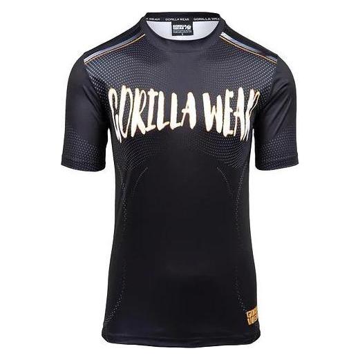 Gorilla Wear, Herren, Shirts, Clayton, Gold, Schwarz, (L)