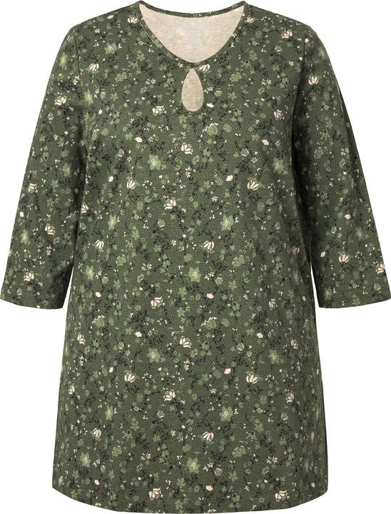 Immagine prodotto Ulla Popken Longshirt, A-Linie, Rundhalsausschnitt, 3/4-Arm (62)