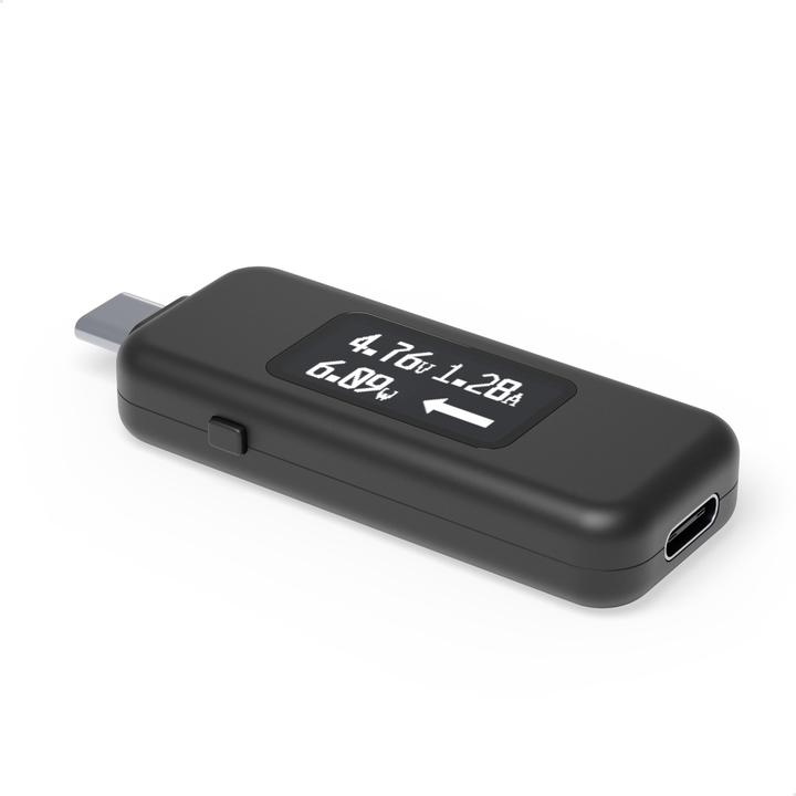 Actual product image Plugable USB-C Power Meter Tester 240W
