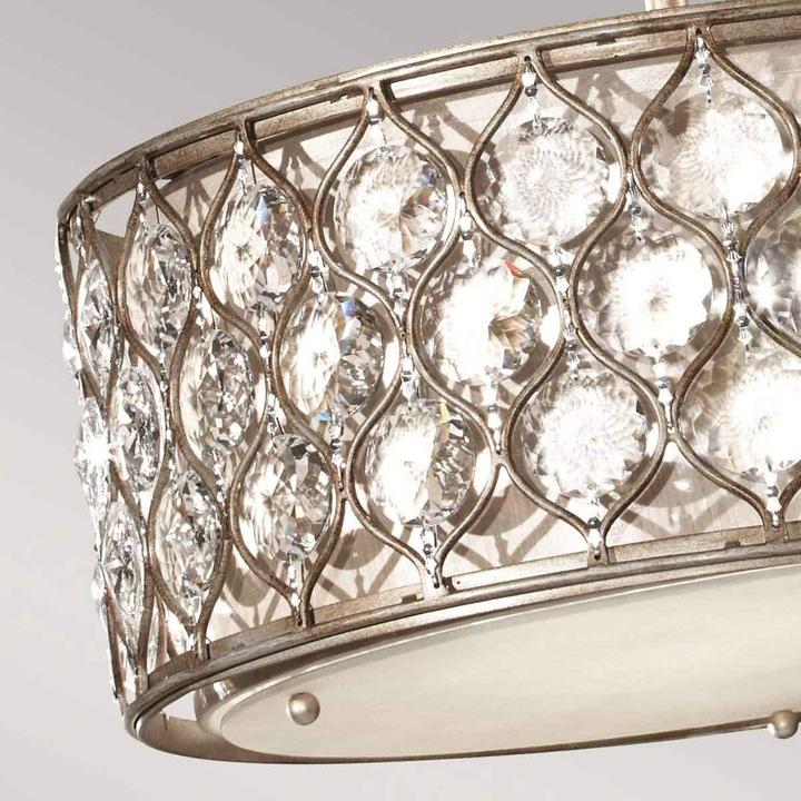Immagine prodotto Elstead Lighting Lampada a sospensione Lucia E27 tripla 20cm argento brunito (E27)