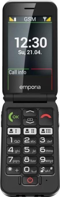 Productafbeelding Emporia V228 7,11 cm (2,8" ) Zwart Instaptelefoon (2.80", 2 Mpx)