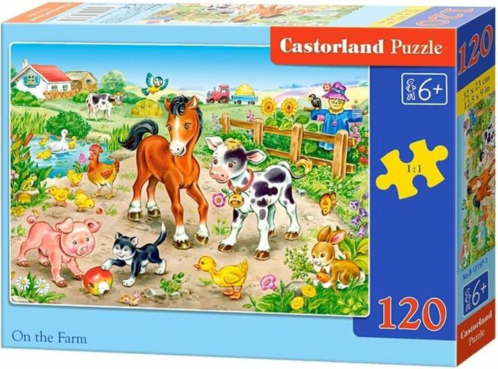 Produktbild Castorland On the Farm, Puzzle 120 Teile (120 Teile)