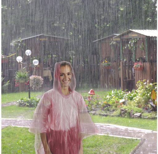 Actual product image Relaxdays Rain poncho (One size)