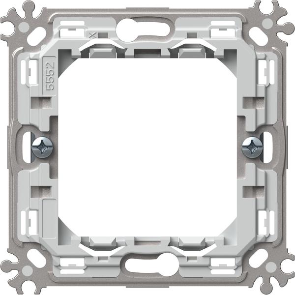 TEM, Zubehör Schalterprogramm, Serie Modul Montageträger MOUNTING FRAME METAL WITH CLAW