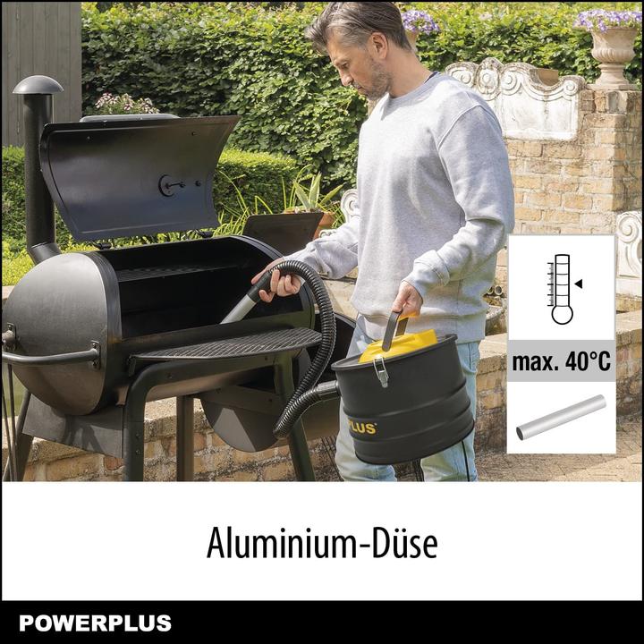 Immagine prodotto Powerplus Aspiratore per ceneri (Aspirapolvere cenere)