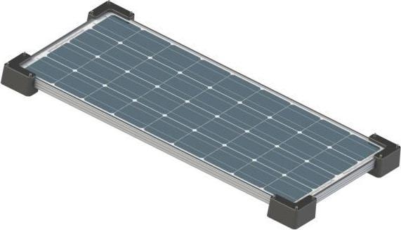 Produktbild Uniteck Befestigungsecke für Solarmodule 30mm (Solaranlage Montagematerial)