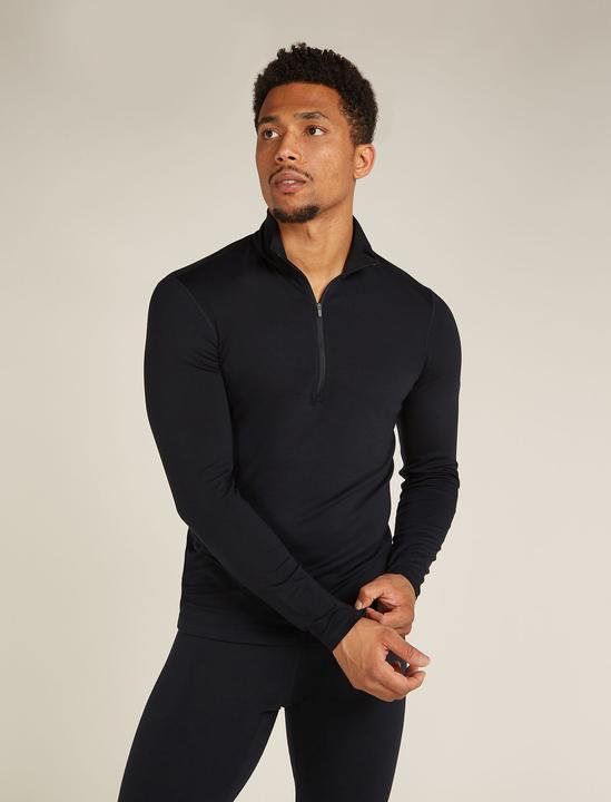 Immagine prodotto Icebreaker Uomo Merino Blend Core Heavyweight LS Mezza Zip (S)