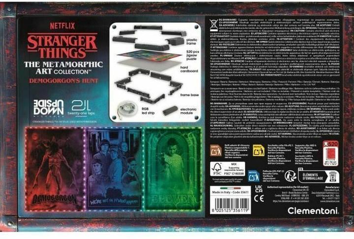 Produktbild Clementoni Stranger Things Morphing Sammlung Nr. 3 (520 Teile)