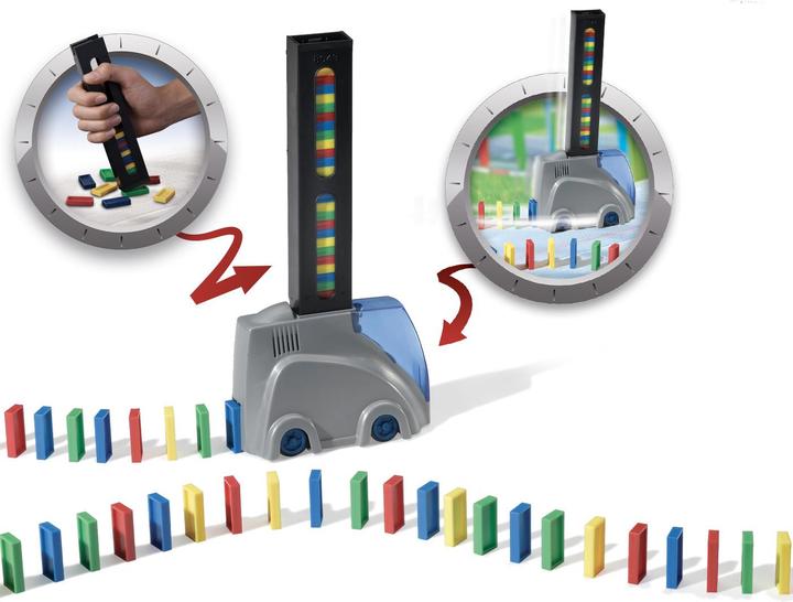 Image du produit Goliath Toys Domino Express Track Creator met 400 Domino's (Allemand, Français, Italien, Anglais)