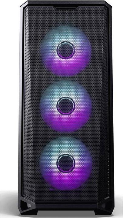 Produktbild Phanteks Eclipse G400A Midi-Tower, Tempered Glass, D-RGB - schwarz (ATX, E-ATX, mATX, Mini-ITX)