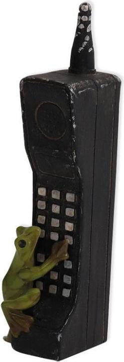 Seyko Geschenke 091090 - Ceramic figure "frog Paul the telephone operator", 7 cm