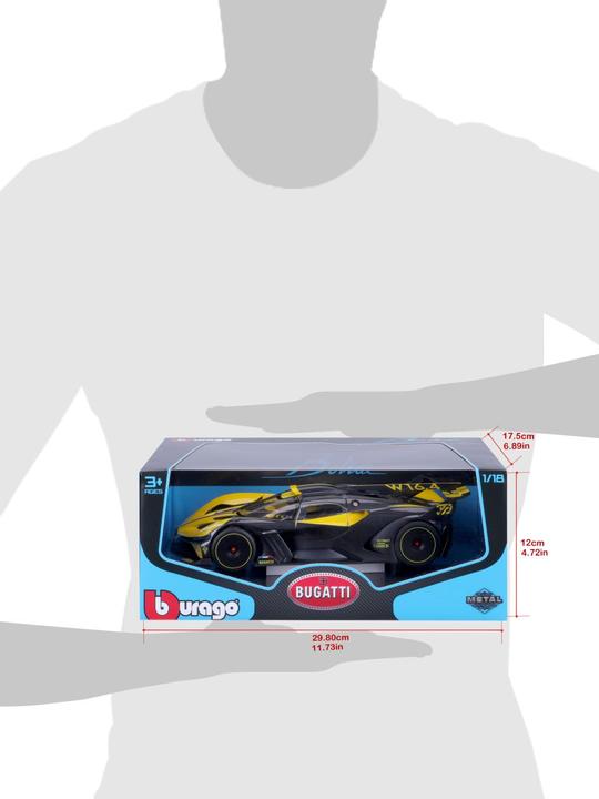 Actual product image Bburago Bugatti Bolide