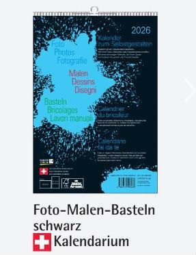 Immagine prodotto Bastelkalender schwarz (A5)