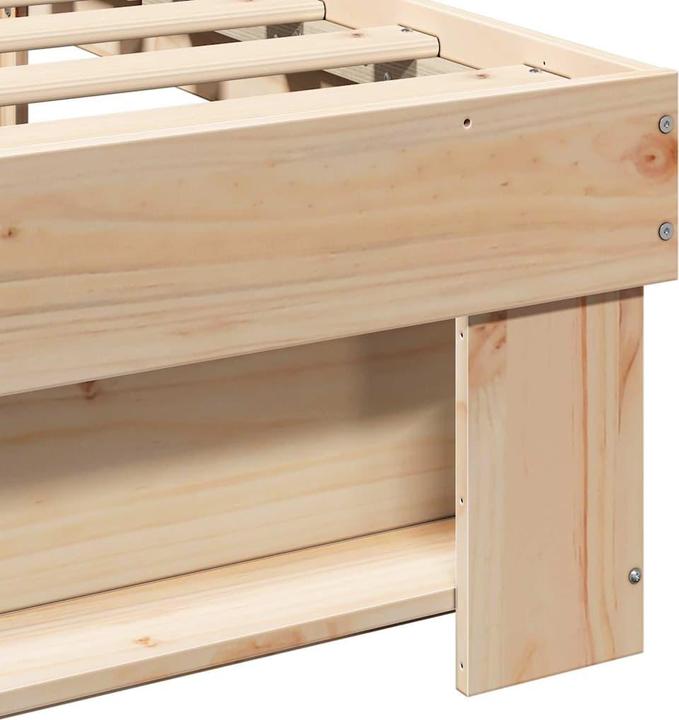 Actual product image vidaXL Platform bed (100 x 200 cm)