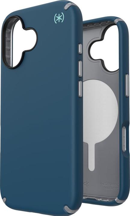 Actual product image speck Presidio2 Pro + MS Apple iPhone 17 Deep Sea Blue - with Microban (Apple iPhone 17)