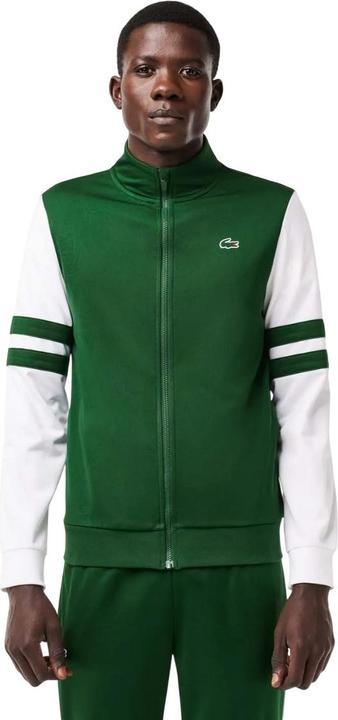 Actual product image Lacoste Unisex Adult Sportsuit Striped Tennis Jacket (XS)