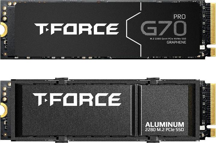 Actual product image Team Group T-FORCE G70 Pro 2 TB (PCIe 4.0 x4 | M.2 2280 | Graphene heat sink) (2000 GB, M.2 2280)