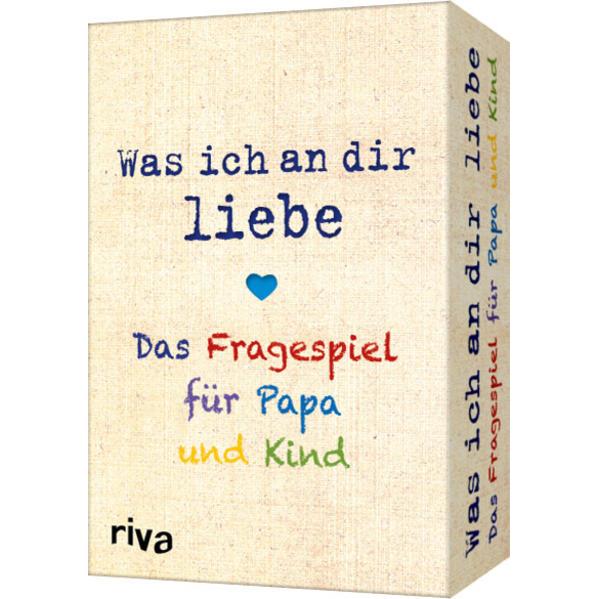 Was ich an dir liebe – Das Fragespiel für Papa und Kind, Ratgeber von riviera Verlag