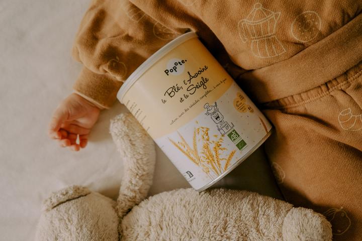 Image du produit Popote Les Céréales bio pour bébés - Blé Avoine Seigle (220 g)