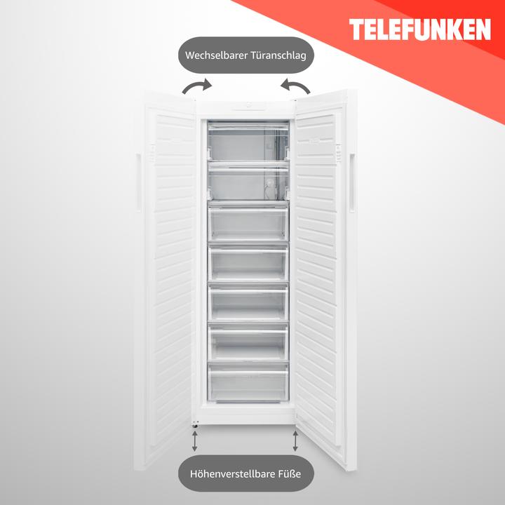 Produktbild Telefunken F-GS-175-E-W (Freistehend, 248 l)